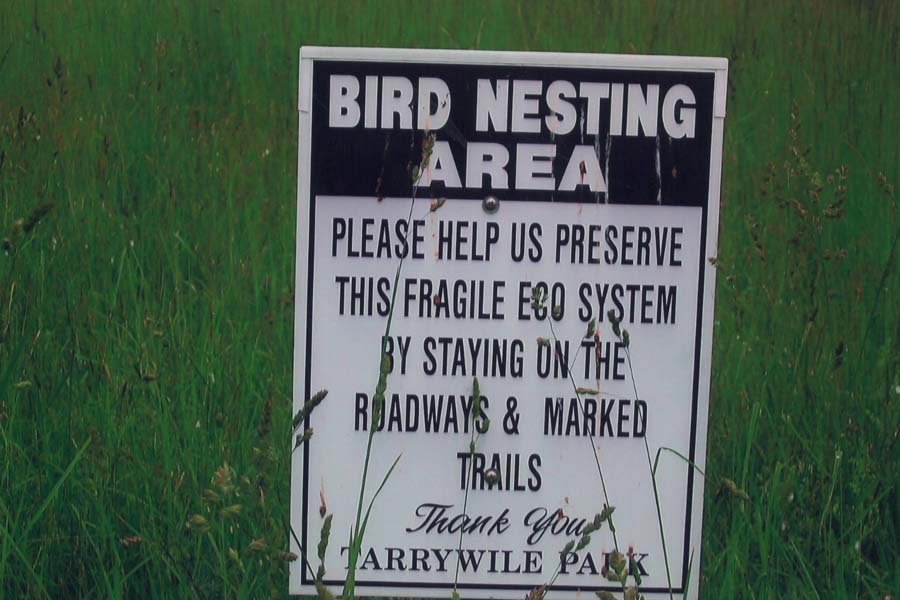 Respect Wildlife bird-nesting-area-sign-in-hayfields
